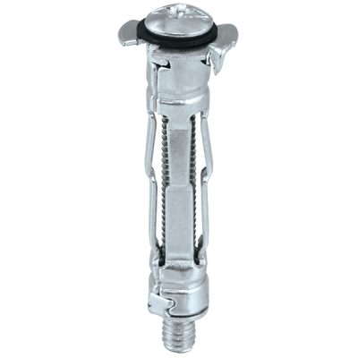 ΟΥΠΑ ΓΥΨΟΣΑΝΙΔΑΣ ΜΕΤΑΛΛΙΚΟ ΜΕ ΒΙΔΑ BMOL M4X38 6/bl