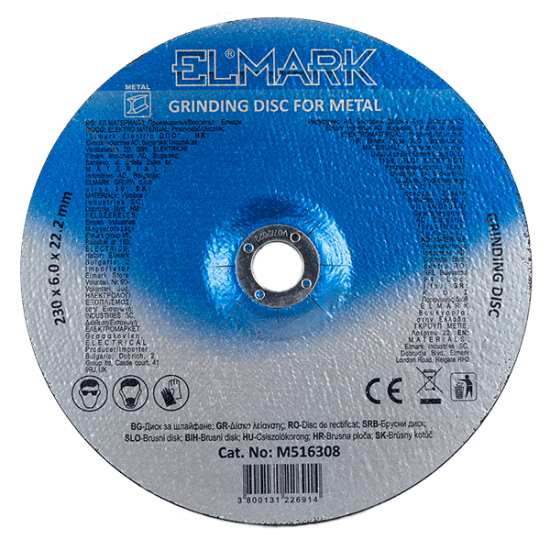 GRINDING DISC 115х6х22.2mm