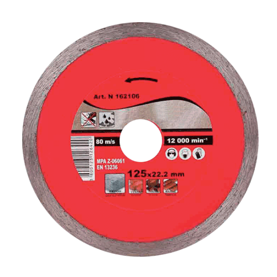 DIAMOND CUTTING DISC WET 115x22.2mm