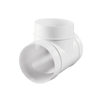 T-JOINT FOR ROUND DUCTS D100mm