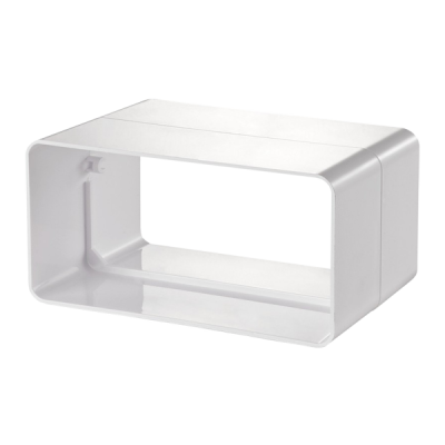 PLASTIC FLAT DUCT CONNECTOR 110x55mm