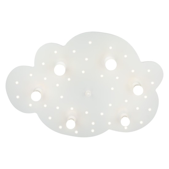 Φωτιστικό Τοίχου-Οροφής Σύννεφο Cloud Εξάφωτο