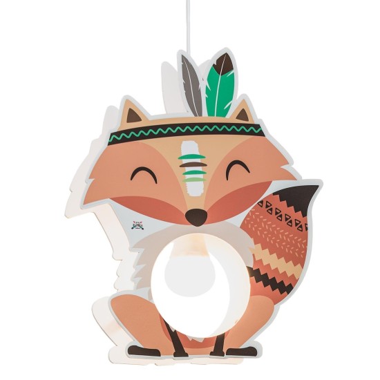Κρεμαστό Φωτιστικό Οροφής Αλεπού Little Indians Fox Filip