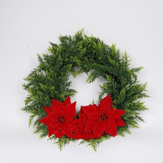 ΣΤΕΦΑΝΙ, ΜΕ ΤΡΙΑ ΑΛΕΞΑΝΔΡΙΝΑ, 60cm ΣΤΕΦΑΝΙ, ΜΕ ΤΡΙΑ ΑΛΕΞΑΝΔΡΙΝΑ, 60cm