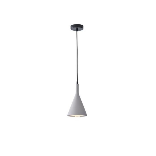 ΦΩΤΙΣΤΙΚΟ ΚΡΕΜΑΣΤΟ ΤΣΙΜΕΝΤΟ 1XE27 MAX 15W 150X150X250mm ΓΚΡΙ ARTE ILLUMINA YESO