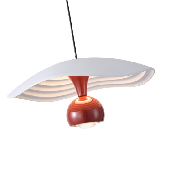 ΦΩΤΙΣΤΙΚΟ ΚΡΕΜΑΣΤΟ ΑΛΟΥΜΙΝΙO LED 8W 3000Κ 400Lm Φ230mm KOKKINO ARTE ILLUMINA ENIGMA