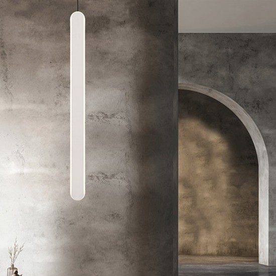 ΦΩΤΙΣΤΙΚΟ ΚΡΕΜΑΣΤΟ ΓΡΑΜΜΙΚΟ LED 20W 3000Κ ΛΕΥΚΟ 40x60