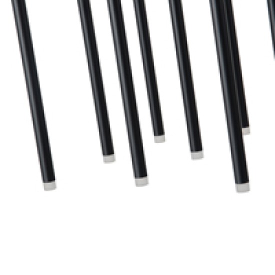 ΦΩΤΙΣΤΙΚΟ ΚΡΕΜΑΣΤΟ ΑΛΟΥΜΙΝΙΟ LED 47W 3000K 4700Lm 940X1500mm ΜΑΥΡΟ ARTE ILLUMINA CASCADE