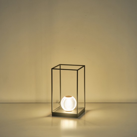 ΦΩΤΙΣΤΙΚΟ ΕΠΙΤΡΑΠΕΖΙΟ LED 4W 3000Κ 90Lm  180X320mm ΜΑΥΡΟ ARTE ILLUMINA BOX