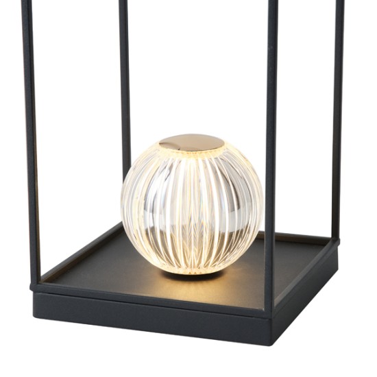 ΦΩΤΙΣΤΙΚΟ ΕΠΙΤΡΑΠΕΖΙΟ LED 4W 3000Κ 90Lm  180X320mm ΜΑΥΡΟ ARTE ILLUMINA BOX