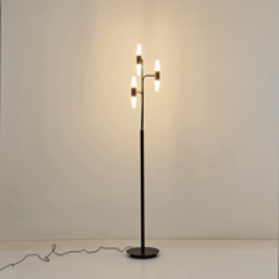 ΦΩΤΙΣΤΙΚΟ ΕΠΙΔΑΠΕΔΙΟ LED 18W 3000K 1800Lm 250X1600mm ΑΛΟΥΜΙΝΙΟ ΜΑΥΡΟ-ΧΡΥΣΟ ARTE ILLUMINA VELAS