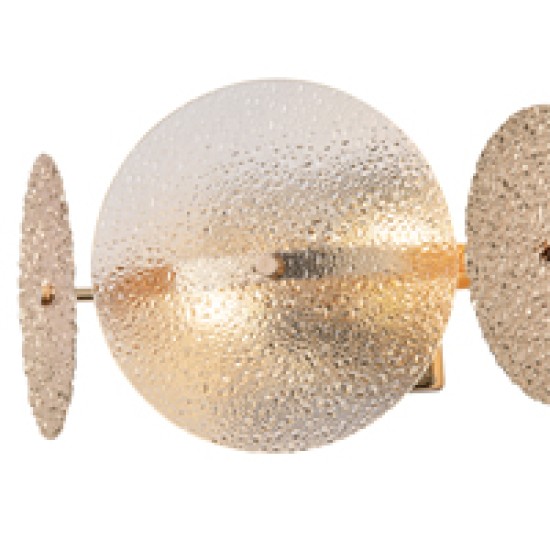 ΑΠΛΙΚΑ ΤΟΙΧΟΥ 2XE14 ΜΑΧ 40W 160Χ330Χ180mm ΧΡΥΣΟ ARTE ILLUMINA GLOW