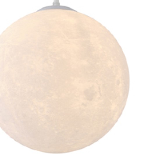 ΦΩΤΙΣΤΙΚΟ ΚΡΕΜΑΣΤΟ ΜΕΤΑΛΛΟ 1XΕ27 MAX 15W 300X1370mm ΛΕΥΚΟ ARTE ILLUMINA SELINI