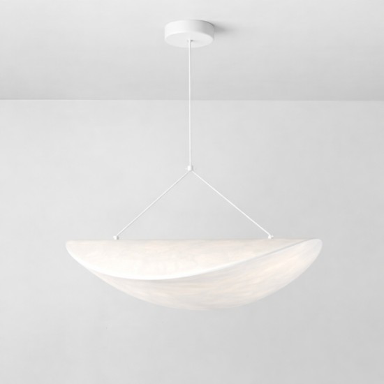 ΦΩΤΙΣΤΙΚΟ ΚΡΕΜΑΣΤΟ TYVEK ΜΟΝΟΦΩΤΟ LED 12W 540Lm 3000K Φ500mm ΛΕΥΚΟ ARTE ILLUMINA NEFI