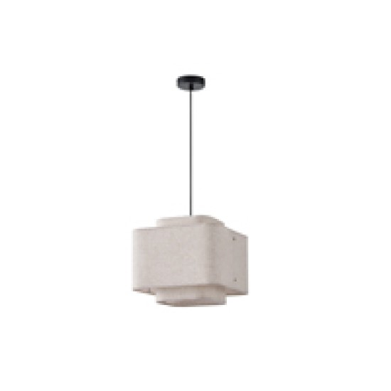 ΦΩΤΙΣΤΙΚΟ ΚΡΕΜΑΣΤΟ ΥΦΑΣΜΑ  1XΕ27 ΜΑΧ 60W Φ320Χ1090mm ΜΠΕΖ ARTE ILLUMINA ΜUSA