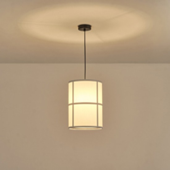 ΦΩΤΙΣΤΙΚΟ ΚΡΕΜΑΣΤΟ ΥΦΑΣΜΑ 1XΕ27 ΜΑΧ 40W Φ250Χ1180mm  ΜΑΥΡΟ ARTE ILLUMINA ERA