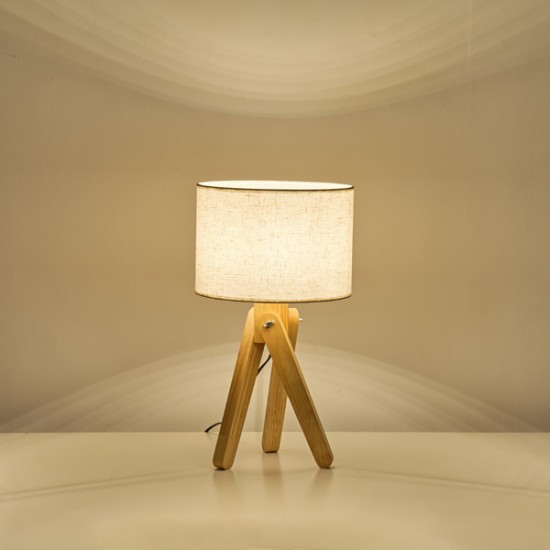 ΦΩΤΙΣΤΙΚΟ ΕΠΙΤΡΑΠΕΖΙΟ ΞΥΛΟ 1XE27 MAX 40W28Χ20 ARTE ILLUMINA MADERA