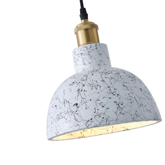 ΦΩΤΙΣΤΙΚΟ ΚΡΕΜΑΣΤΟ ΤΣΙΜΕΝΤΟ & ΜΕΤΑΛΟ E27 MAX 15W 200X200X160mm ARTE ILLUMINA SPLASHED