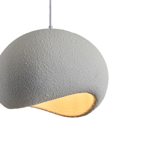 ΦΩΤΙΣΤΙΚΟ ΚΡΕΜΑΣΤΟ ΠΟΛΥΣΤΕΡΙΝΗ ΜΟΝΟΦΩΤΟ 1XE27 Max 15W Φ400X1810mm ΛΕΥΚΟ ARTE ILLUMINA AEONIC