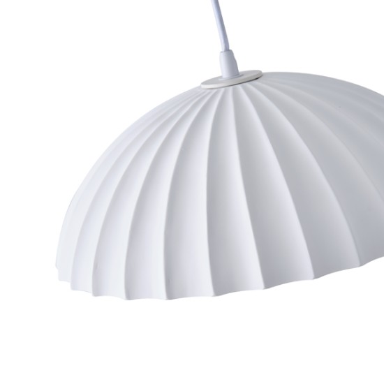 ΦΩΤΙΣΤΙΚΟ ΚΡΕΜΑΣΤΟ ΓΥΨΙΝΟ 1XE27 MAX 15W 350X350X130mm ΛΕΥΚΟ ARTE ILLUMINA CALCO