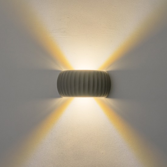 ΑΠΛΙΚΑ LED ΤΣΙΜΕΝΤΟ 5W 3000K 450Lm 270x130x140MM ΓΚΡΙ ARTE ILLUMINA CALCO