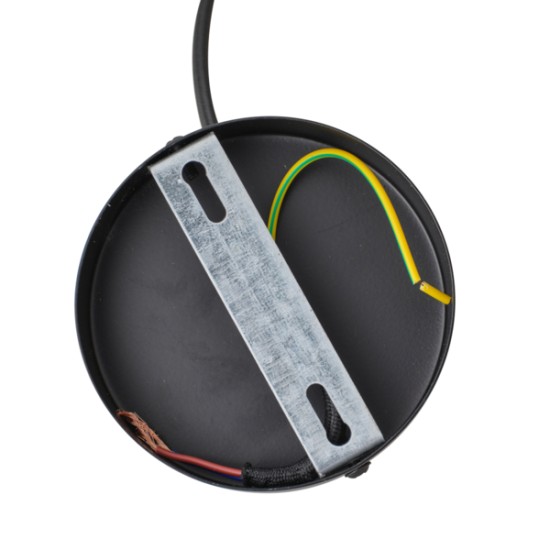 ΦΩΤΙΣΤΙΚΟ ΚΡΕΜΑΣΤΟ ΠΟΛΥΣΤΕΡΙΝΗ ΜΟΝΟΦΩΤΟ 1XE27 MAX 15W 290X290X410mm ΓΚΡΙ ARTE ILLUMINA ALBA