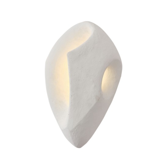 ΑΠΛΙΚΑ ΤΟΙΧΟΥ ΠΟΛΥΣΤΕΡΙΝΗΣ LED 5W 600Lm 3000K  360X210mm ΛΕΥΚΟ ARTE ILLUMINA RAYON