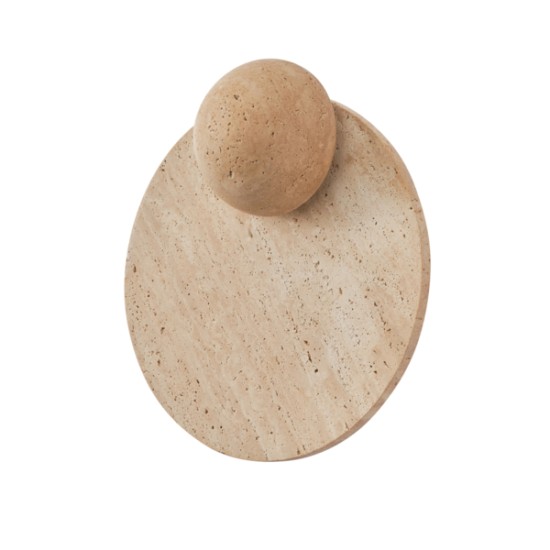 ΑΠΛΙΚΑ ΤΟΙΧΟΥ ΤΡΑΒΕΡΤΙΝΑ-ΓΥΑΛΙ LED 5W 600Lm 3000K 230X60X280mm ARTE ILLUMINA LITO