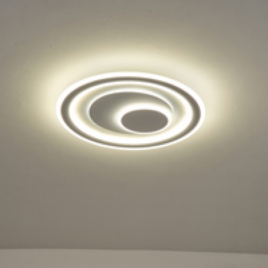 ΠΛΑΦΟΝΙΕΡΑ LED 60W 3300Lm Φ50 3CCT 3000-4000-6500K 510Χ60mm ΛΕΥΚΟ ARTE ILLUMINA MOTIVO