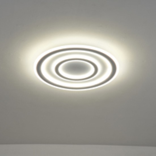 ΠΛΑΦΟΝΙΕΡΑ LED 60W 3840Lm Φ50 3CCT 3000-4000-6500K 510x60mm ΛΕΥΚΟ ARTE ILLUMINA MOTIVO