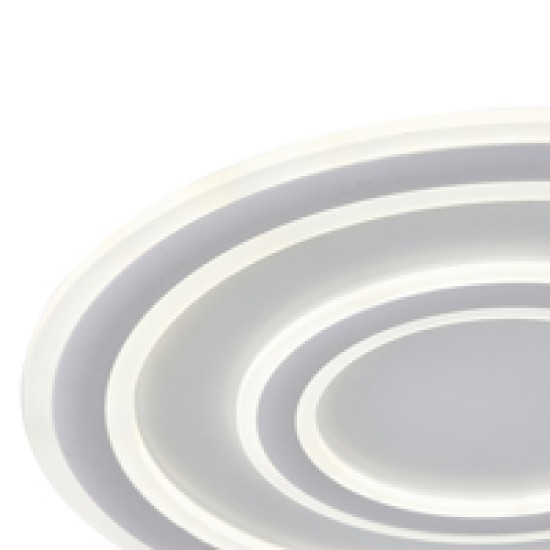 ΠΛΑΦΟΝΙΕΡΑ LED 60W 3840Lm Φ50 3CCT 3000-4000-6500K 510x60mm ΛΕΥΚΟ ARTE ILLUMINA MOTIVO