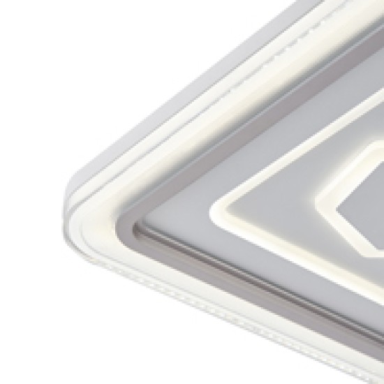 ΠΛΑΦΟΝΙΕΡΑ LED 60W 5220Lm Φ50 3CCT 3000-4000-6500K 490x50mm ΛΕΥΚΟ ARTE ILLUMINA MOTIVO