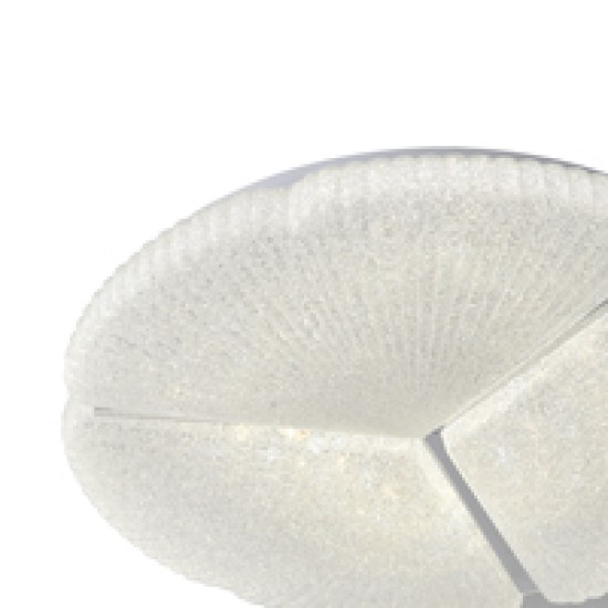 ΠΛΑΦΟΝΙΕΡΑ ΠΛΑΣΤΙΚΗ LED 60W 5700Lm  3CCT 3000-4000-6500KΦ 480x75mm ΛΕΥΚΟ ARTE ILLUMINA TRIANO