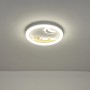 ΠΛΑΦΟΝ.ΠΛΑΣΤΙΚΗ  LED 60W 5940Lm Φ50 3CCT-3000/4000/6500K 480x65mm ΛΕΥΚΟ-ΚΙΤΡΙΝΟ ARTE ILLUM.ALEGRE