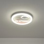 ΠΛΑΦΟΝΙΕΡΑ LED 60W Φ50 6120Lm 3CCT 3000-4000-6500K 480x65mm ΛΕΥΚΟ-ΡΟΖ ARTE ILLUMINA ALEGRE