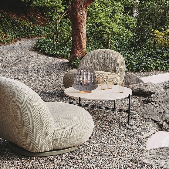 ΠΟΡΤΑΤΙΦ E27 ΒΑΣΗ ΞΥΛΟ & RATTAN Φ29x30 ΓΚΡΙ