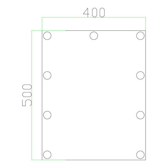 ΚΑΘΡΕΠΤΗΣ ΜΑΚΙΓΙΑΖ ΠΑΡΑΛΛΗΛΟΓΡΑΜΜΟΣ LED 40X50 CM ARTE ILLUMINA MIRO