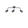 ΣΠΟΤ ΜΕΤΑΛΛΙΚΟ 3ΦΩΤΟ 3XGU10 Max 7W 500X90X230mm ΜΑΥΡΟ ARTE ILLUMINA OLYMP