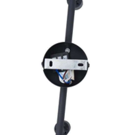 ΣΠΟΤ ΚΙΝΗΤΟ 3ΦΩΤΟ ΜΕΤΑΛΛΙΚΟ Max 7W ΜΑΥΡΟ 3XGU10 300X80X125mm ARTE ILLUMINA VORRAS