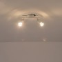 ΣΠΟΤ ΚΙΝΗΤΟ 2ΦΩΤΟ ΜΕΤΑΛΛΙΚΟ Max 7W 2XGU10 220X80X125mm ΛΕΥΚΟ  ARTE ILLUMINA VORRAS