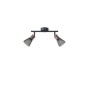ΣΠΟΤ ΜΑΥΡΟ ΜΕ ΞΥΛΟ ΚΑΙ ΔΙΧΤΥ 2XE14 255X80X145mm ARTE ILLUMINA MESHY