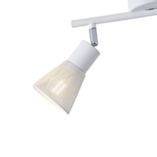 ΣΠΟΤ ΜΕ ΔΙΧΤΥ 2XE14 255X80X145mm ΛΕΥΚΟ ARTE ILLUMINA MESHY