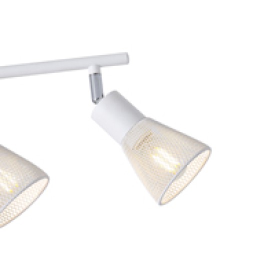 ΣΠΟΤ ΜΕ ΔΙΧΤΥ 3XE14 390X80X145mm ΛΕΥΚΟ ARTE ILLUMINA MESHY