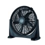 ΑΝΕΜΙΣΤΗΡΑΣ BOX FAN ΣΤΡΟΓΓΥΛΟΣ ΜΑΥΡΟΣ Φ50 90W