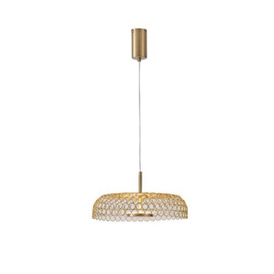 ΦΩΤΙΣΤΙΚΟ ΚΡΕΜΑΣΤΟ ΜΕΤΑΛΛΟ ΜΟΝΟΦΩΤΟ LED 10W 3000K 1080Lm Φ350x1400mm  ΧΡΥΣΟ ARTE ILLUMINA PERFORATO ΦΩΤΙΣΤΙΚΟ ΚΡΕΜΑΣΤΟ ΜΕΤΑΛΛΟ ΜΟΝΟΦΩΤΟ LED 10W 3000K 1080Lm Φ350x1400mm  ΧΡΥΣΟ ARTE ILLUMINA PERFORATO
