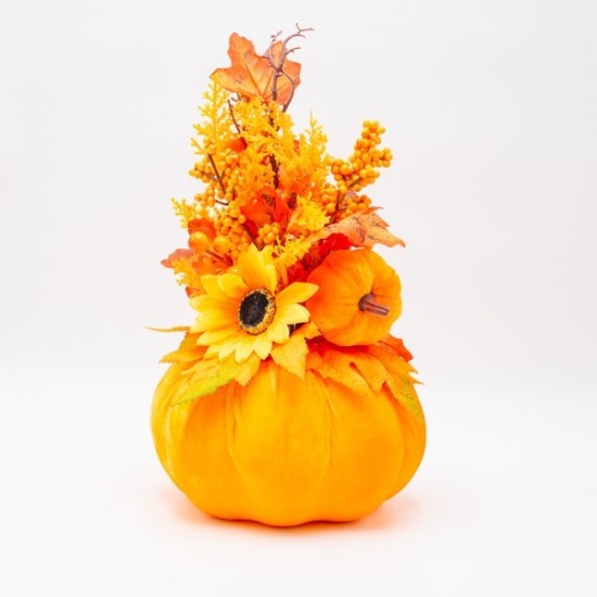 ΦΘΙΝΟΠΩΡΙΝΟ ΔΙΑΚΟΣΜΗΤΙΚΟ ΜΕ ΗΛΙOΤΡΟΠΙΟ ΚΑΙ ΦΥΛΛΟ ΣΦΕΝΔΑΜΟΥ, 37cm ΦΘΙΝΟΠΩΡΙΝΟ ΔΙΑΚΟΣΜΗΤΙΚΟ ΜΕ ΗΛΙOΤΡΟΠΙΟ ΚΑΙ ΦΥΛΛΟ ΣΦΕΝΔΑΜΟΥ, 37cm