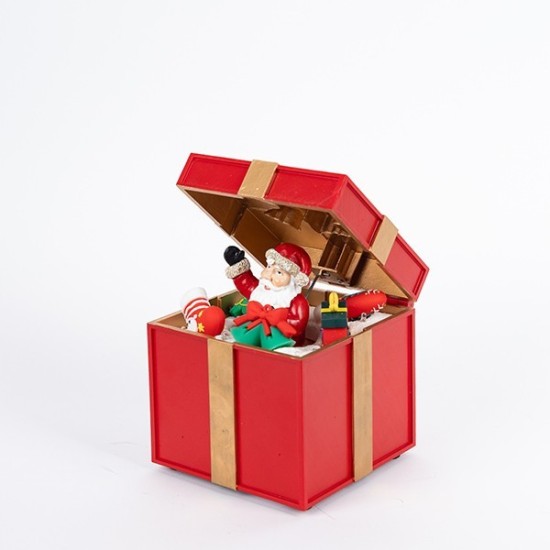 ΑΝΟΙΓΟΜΕΝΟ ΔΩΡΟ ΜΕ ΑΓΙΟ ΒΑΣΙΛΗ, ΜΕ ΦΩΣ ΚΑΙ ΚΙΝΗΣΗ, ΜΠΑΤΑΡΙΑΣ, 12.5x12.5x20cm ΑΝΟΙΓΟΜΕΝΟ ΔΩΡΟ ΜΕ ΑΓΙΟ ΒΑΣΙΛΗ, ΜΕ ΦΩΣ ΚΑΙ ΚΙΝΗΣΗ, ΜΠΑΤΑΡΙΑΣ, 12.5x12.5x20cm