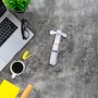 ΑΝΕΜΙΣΤΗΡΑΣ ΧΕΙΡΟΣ ΕΠΑΝΑΦΟΡΤΙΖΟΜΕΝΟΣ ΜΕ USB Φ8 ANΑΔΙΠΛΟΥΜΕΝΟΣ ΛΕΥΚΟ