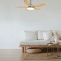 ΑΝΕΜΙΣΤΗΡΑΣ ΟΡΟΦΗΣ ΓΚΡΙ ΚΑΙ ΞΥΛΟ ΜΕ LED ΦΩΣ ΚΑΙ ΚΟΝΤΡΟΛ Φ147 DC 55W