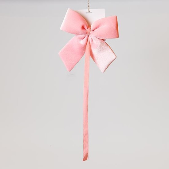 ΦΙΟΓΚΟΣ, ΒΕΛΟΥΔΙΝΟΣ ΡΟΖ, ΜΕ ΚΟΡΔΕΛΑ, 28cm ΦΙΟΓΚΟΣ, ΒΕΛΟΥΔΙΝΟΣ ΡΟΖ, ΜΕ ΚΟΡΔΕΛΑ, 28cm